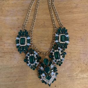 Time and Tru Emerald necklace